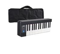 Piano Electrónico Portátil Plegable De 61 Teclas Piano LCD Digital Multifuncional Con Pedal De Suspensión Y Portátil