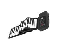 Piano Electrónico Portátil Plegable Suave Enrollado A Mano De Silicona Profesional De 88 Teclas