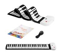 Piano enrollable de 49 teclas Piano plegable de silicona Roll Up Piano