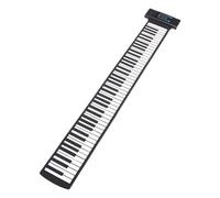 Piano Enrollable de 88 Teclas Flexible Con Pantalla LED, Teclado Porttil Para Enseanza de Edicin Musical (Enchufe de la UE