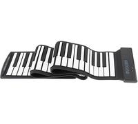 Piano enrollable, Piano Electrónico de 88 teclas, puerto USB y MIDI, teclado suave ABS Flexible portátil, Piano MIDI con Pedal de sostenido sin bocina