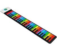 Piano enrollable, Piano enrollable de mano electrónico de 49 teclas, teclado digital, Piano enrollable Flexible for adultos