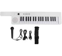 Piano enrollable, Teclado Piano Órgano electrónico portátil Estéreo Instrumento musical educativo 4 tonos Polifonía de 32 notas for aprendizaje profesional(B)