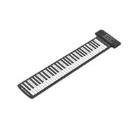 Piano Enrollado A Mano De Silicona De 61 Teclas Para Principiantes Para Practicar Teclado Electrónico Suave Portátil
