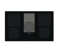 Whirlpool WVH 92 K/1 Negro Integrado 80.4 cm Con placa de inducción 4 zona(s) Campana integrada