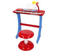 Piano infantil con micrófono y taburete Bontempi