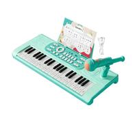 Piano Infantil - Instrumentos Recargables De 37 Teclas con Micrófono | Piano De Juguete con 2 Modos De Juego - para Niñas y Niños Cumpleaños