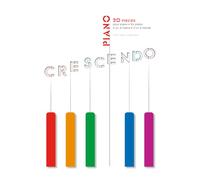 Piano Intermédiaire : Partitions en solo et à 4 mains: Recueil progressif pour élèves de 2e année à intermédiaire - pièces pour jouer seul et en duo | Collection Crescendo