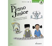 Piano junior: duet book 3 vol. 3 piano: A Creative and Interactive Piano Course for Children: Includes Downloadable Audio