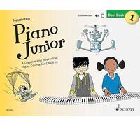 Piano junior: duet book vol. 1 piano: A Creative and Interactive Piano Course for Children