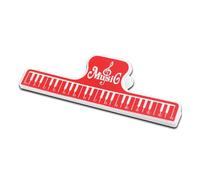 PIANO KEY PATERS Música Puntuación Clips Fijos Soporte Partitura Piano Música Libro Clip Página Clamp Fácil Usar