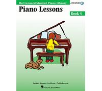Piano lessons book 4 - book with online audio piano +enregistrements online