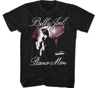 Piano Man T Shirt Mens Rock N Roll Music tee Retro New Black