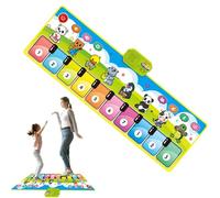 Piano Mat, Electronic Dance Carpet, Educational Music Play Blanket, Multiple Instrument Modes, Interactive Toy for Kids Fun Learning Activity 613.70 Inch