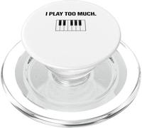 Piano Meme Lindo Divertido Piano Amante Pianista Estilo de Vida Humor PopSockets PopGrip para MagSafe
