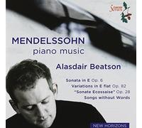 Piano Music : Sonate op. 6, Variations op. 82, Fantaisie op. 28, Romances sans paroles (extraits)