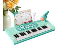 Piano para,Instrumento Musical 37 Teclas Aprendizaje Recargable con Micrófono | Teclado Musical con 2 modos de juego para | Destinado a niños y niñas Regalos De Navidad Y Cumpleaños