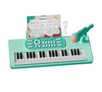 Piano para Niños - Instrumento Recargable De 37 Teclas con Micrófono - Piano De Juguete con 2 Modos De Juego | para Niña Niño Niños Niñas Navidad Cumpleaños