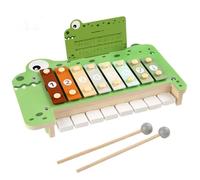 Piano para niños - Juguete Musical de 12 Pulgadas | Instrumento de Aprendizaje de Madera: Piano Interactivo portátil para niños en Edad Preescolar para Promover la coordinación -Mano, Ideal para el