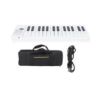Piano Plegable de 61 Teclas, Teclado Portátil, Pianos de Juguete Electrónicos Plegables con Reproducción de Grabación para Práctica de Principiantes