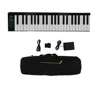 Piano Plegable, órgano Electrónico Inteligente Plegable Digital Multifuncional Bluetooth de 88 Teclas con Bolsa de Transporte para Altavoz, Adecuado para Adultos, Niños Pequeños