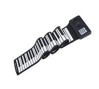 Piano portátil enrollable de 88 teclas, teclado electrónico plegable, teclado de silicona flexible, fácil de transportar