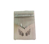 Piano portátil para Dedos Kalimba 17 Notas Piano de Dedo Blanco for Principiantes con Accesorios(1)