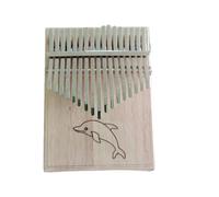 Piano portátil para Dedos Kalimba 17 Notas Piano de Dedo Blanco for Principiantes con Accesorios(4)