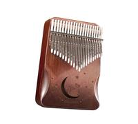 Piano portátil para Dedos Kalimba Kit 17 21 Tonos Flor de Durazno Corazón Madera o Pino Multicolor(2)