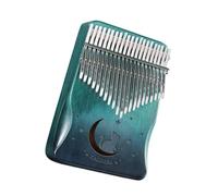 Piano portátil para Dedos Kalimba Kit 17 21 Tonos Flor de Durazno Corazón Madera o Pino Multicolor(5)