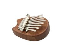 Piano portátil para pulgar de 8 teclas de madera piano de pulgar portátil de bolsillo instrumento musical duradero