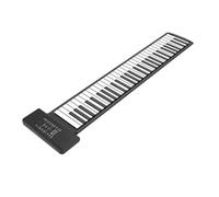 Piano Portátil Plegable Hecho A Mano De Silicona De 61 Teclas Para Principiantes Teclado Electrónico Inteligente