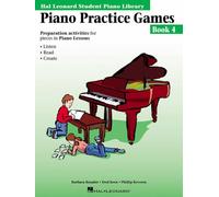 Piano practice games book iv piano: Hal Leonard Student Piano Library