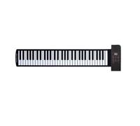 Piano Profesional Enrollado A Mano, Teclado Suave Grueso, Teclado Electrónico, Piano Portátil Plegable Enrollado A Mano De 61 Teclas