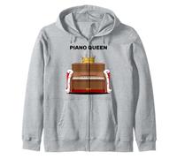Piano Queen | Camiseta de piano para niñas | Pianista de piano para mujer Sudadera con Capucha
