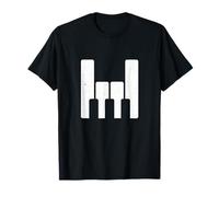 Piano Rocks! Teclados Acordes Teoría Profesor Jugador Músico Camiseta