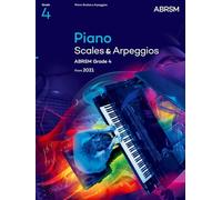 ABRSM – Escalas y arpegios para piano: Grado 4 desde 2021