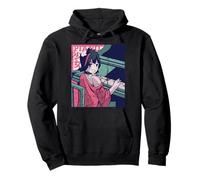 Piano Shojo Adolescente Chica Anime Vintage Japonés Sudadera con Capucha