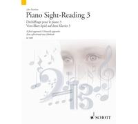 Piano sight-reading 3 vol. 3 piano: A Fresh Approach