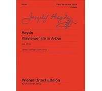 Piano Sonata a Major Hob XVI:26 Piano (Wiener Urtext Edition): Edité d'après les sources par Christa Landon, revisé par Ulrich Leisinger. Doigté de ... de Robert D. Levin.. Hob XVI:26. piano.