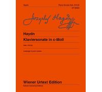 Piano Sonata C Minor: Edited by the sources by Ulrich Leisinger. Notes on Interpretation by Robert D. Levin. Fingerings by Oswald Jonas.. Hob XVI:20. piano. (Wiener Urtext Edition)