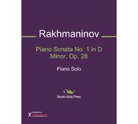 Piano Sonata No. 1 in D Minor, Op. 28 Sheet Music (Piano Solo)