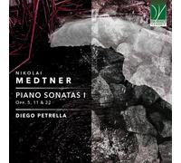Piano Sonatas I (DVD) Diego Petrella Nikolai Medtner (Importación USA)