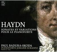 Piano Sonatas & Variations by J. Haydn (2009-06-09)