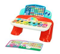 Piano Táctil Bebé Winfun con Luz, Sonidos y 8 Teclas, 27x18x16 Cm, Multicolor