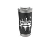 Piano Teclado Jazz Música Pianista Vaso térmico de acero inoxidable de doble pared
