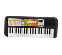 Piano Teclado Órgano Electrónico USB De 37 Teclas Piano Eléctrico Teclado Digital Instrumento Musical Para Principiantes Introducción(Black)