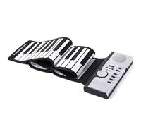 Piano Teclado Piano Electrónico De Silicona De 61 Teclas Enrollado A Mano Con Altavoz Para Principiantes