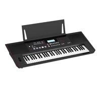 Piano Teclado Teclado arreglador electrónico de 61 teclas Altavoces estéreo fáciles de usar. Sonidos profesionales Entrada de micrófono. Auto-A