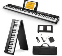 Piano Teclado Teclado Portátil De Piano Electrónico Plegable De 88 Teclas Para Escritorio Que Se Puede Tocar
